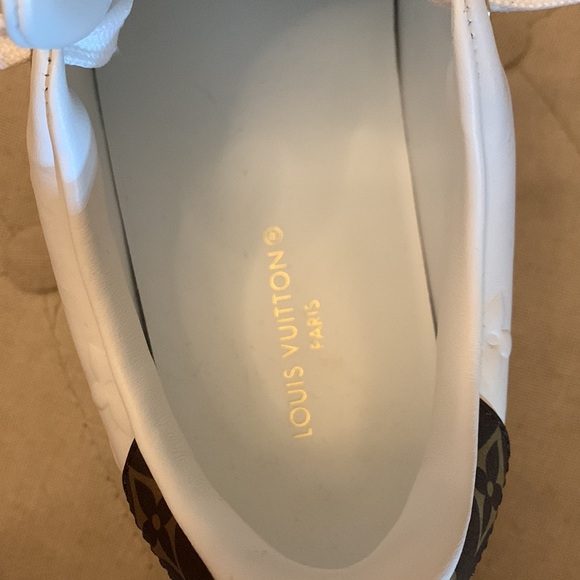 louis vuitton time out sneaker white 38 - Picture 2 of 7